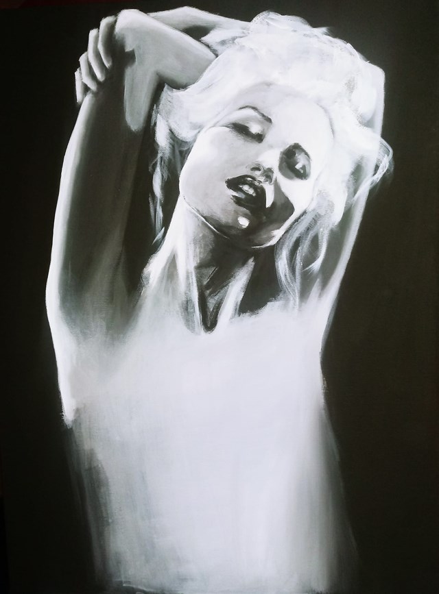 Obraz do salonu artysty Honorata Drążyk pod tytułem White Queen