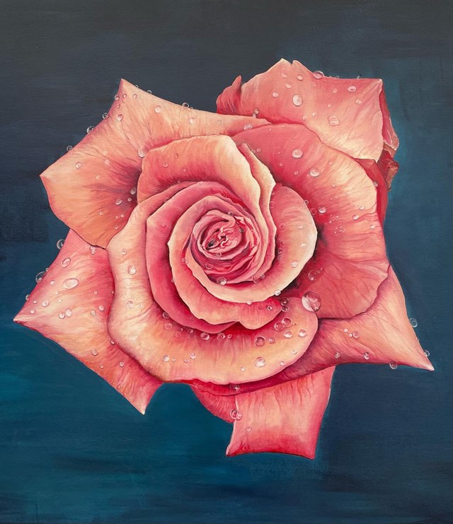 Obraz do salonu artysty Monika Bartkowiak - Zawadzka pod tytułem Róża 
