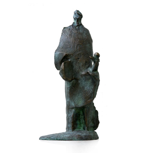 Rzeźba do salonu artysty Mieczysław Kozłowski pod tytułem OJCIEC