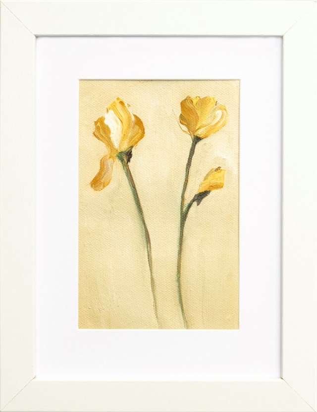 Obraz do salonu artysty Van Luong pod tytułem Kwiaty nr 29