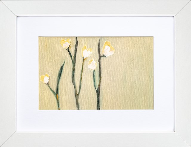 Obraz do salonu artysty Van Luong pod tytułem Kwiaty nr 2