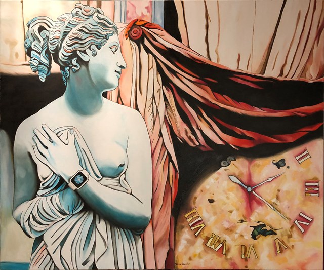Obraz do salonu artysty Joanna Szumska pod tytułem Znaki czasu