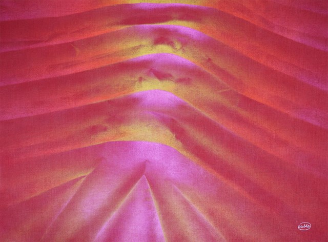 Obraz do salonu artysty Paweł Bienkiewicz pod tytułem Red Waves