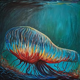 Obraz do salonu artysty Dawid Latek pod tytułem Medusa