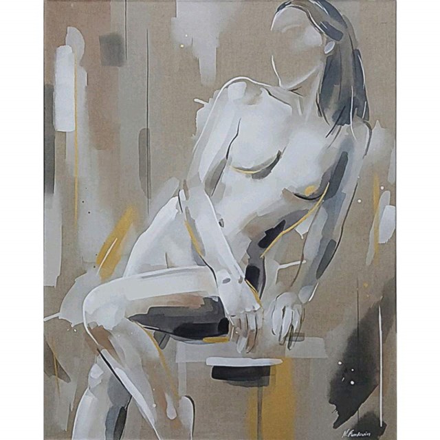 Living room painting by Natalia Fundowicz titled Harmony III