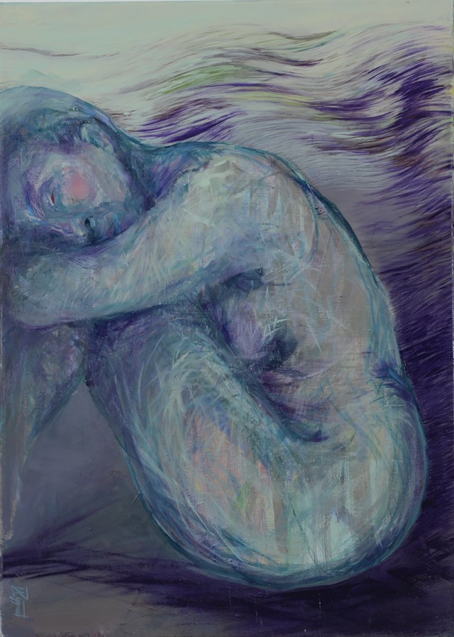 Obraz do salonu artysty Marta Zygmunt pod tytułem Śpiąca Wenus