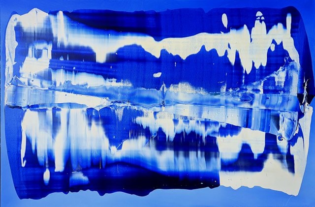 Obraz do salonu artysty Joanna Gierwielaniec pod tytułem Le grand bleu 18