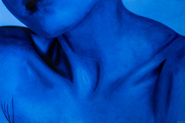 Obraz do salonu artysty Dominika Kędzierska pod tytułem Blue II