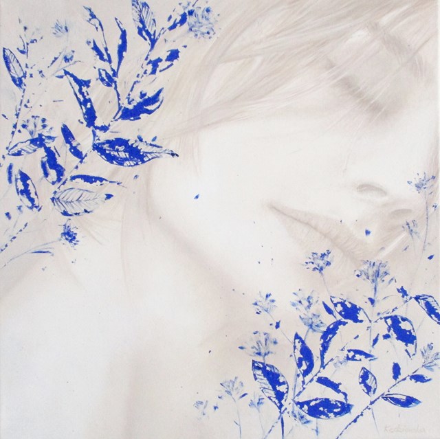Obraz do salonu artysty Dominika Kędzierska pod tytułem Blue IV