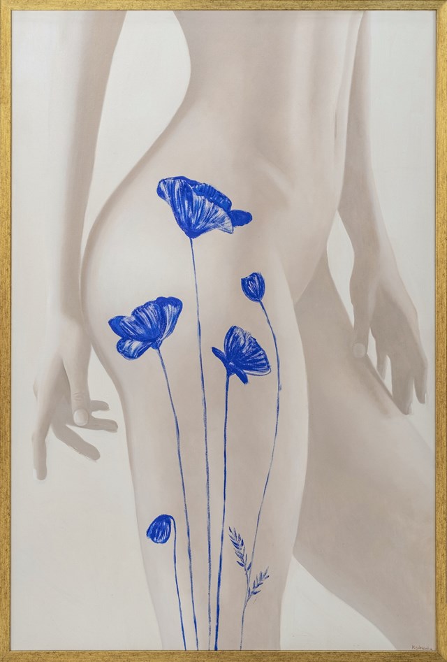 Obraz do salonu artysty Dominika Kędzierska pod tytułem Blue VI