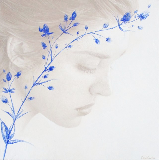 Obraz do salonu artysty Dominika Kędzierska pod tytułem Blue XI