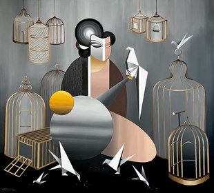 Obraz do salonu artysty Paulina Taranek pod tytułem Uwolnić marzenia