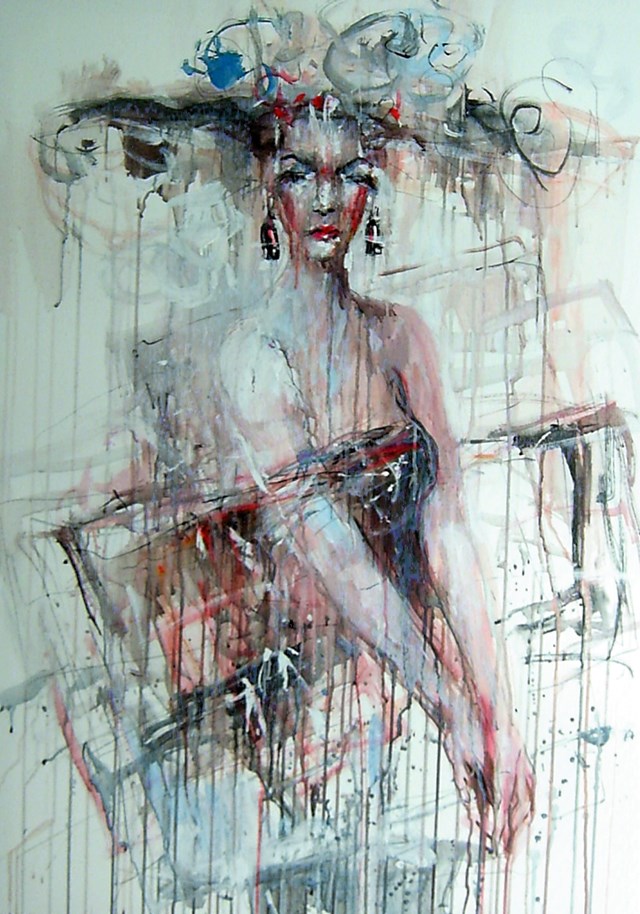 Obraz do salonu artysty Dariusz Grajek pod tytułem Syrena....