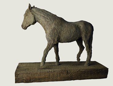 Rzeźba do salonu artysty Ewa Jaworska pod tytułem Zimowa