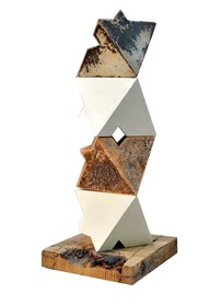 Rzeźba do salonu artysty Dorota Grześkiewicz pod tytułem Afiliacja z cyklu Elements