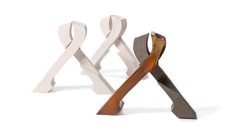 Rzeźba do salonu artysty Kacper Pielaszek pod tytułem Kompozycja składana nr1