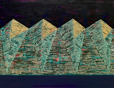 Obraz do salonu artysty Marek Zając pod tytułem Wyjście z mroku