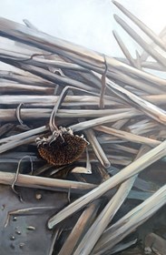 Obraz do salonu artysty Mila Chyżawska pod tytułem Słoneczniki 7