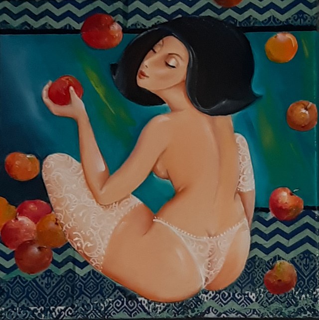 Obraz do salonu artysty Iwona Wierkowska-Rogowska pod tytułem Dary natury