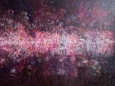 Living room painting by Kamil Gos titled Fermentation of Meek Rebellions