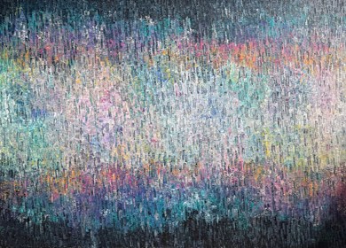 Obraz do salonu artysty Kamil Gos pod tytułem Fermentacja niespełnionych obietnic