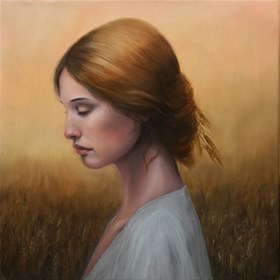 Obraz do salonu artysty Aleksandra Czybrzyk pod tytułem Żniwa