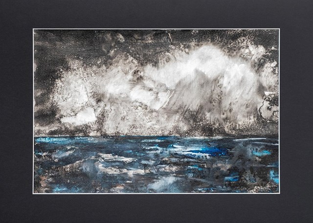 Chmury nad morzem - wizualizacja pracy autora Anna Forycka-Putiatycka