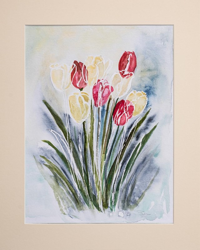 Tulipany - wizualizacja pracy autora Anna Forycka-Putiatycka