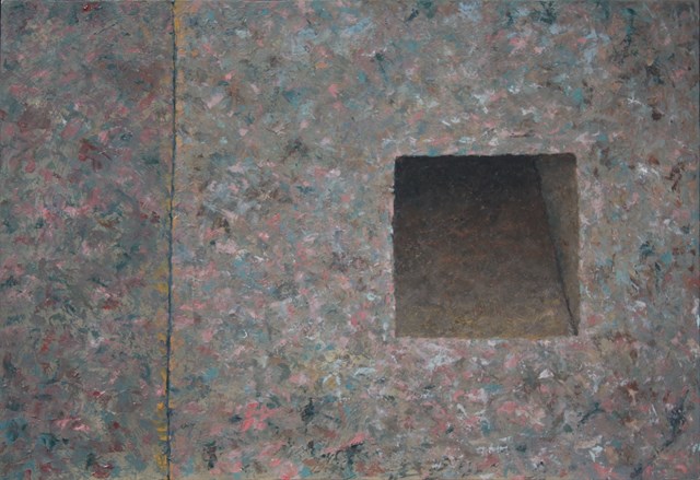 Obraz do salonu artysty Jan Bembenista pod tytułem Szyb z Piramidy Cheopsa