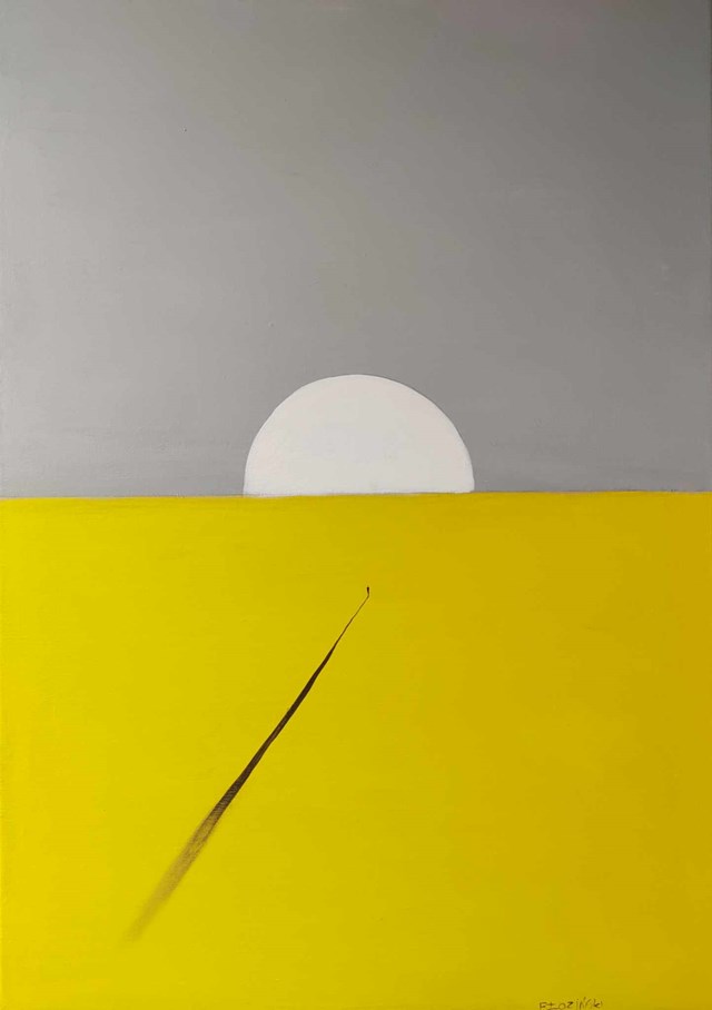 Obraz do salonu artysty Filip Łoziński pod tytułem Dom wschodzącego słońca