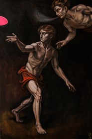 Obraz do salonu artysty Marcin Wilk pod tytułem Apollo i Zefir