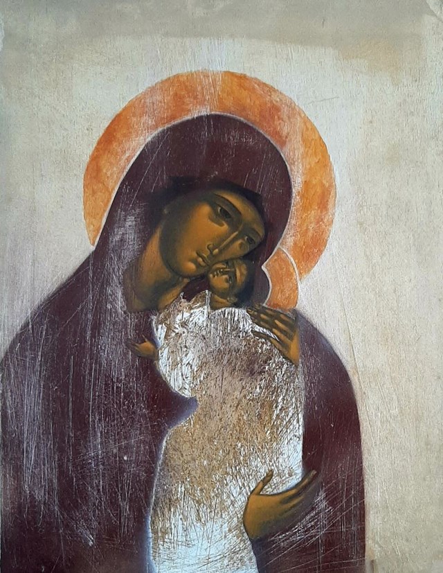 Obraz do salonu artysty Sylwia Perczak pod tytułem Eleusa III