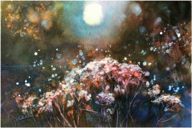 Obraz do salonu artysty Joanna Magdalena pod tytułem Kwiat paproci