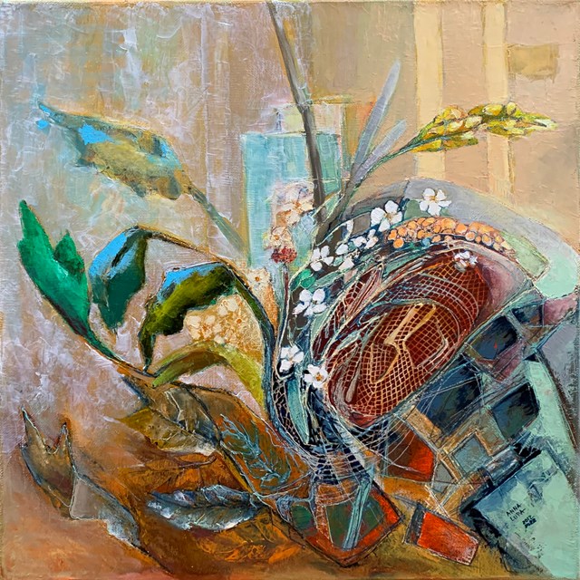 Obraz do salonu artysty Anna Lupa-Suchy pod tytułem Zapach trawy