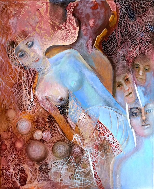 Obraz do salonu artysty Anna Lupa-Suchy pod tytułem Ciepło - zimno