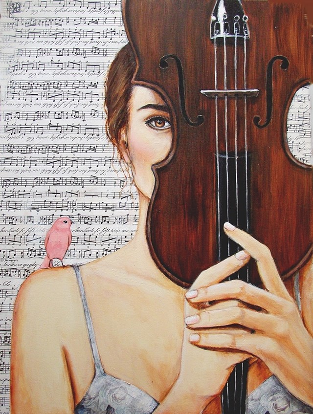 Obraz do salonu artysty Renata Magda pod tytułem Ulotna melodia