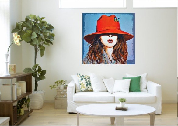 red hat - visualisation by Renata Magda