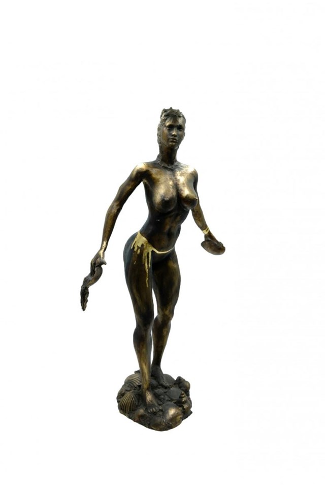 Rzeźba do salonu artysty Piotr Bubak pod tytułem Kobieta