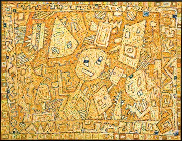 Obraz do salonu artysty Krzysztof Pająk pod tytułem Na gorącej plaży