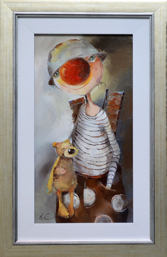 Obraz do salonu artysty Małgorzata Piątek-Grabczyńska pod tytułem Anioł na niby