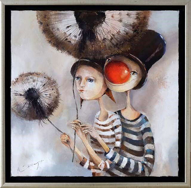 Obraz do salonu artysty Małgorzata Piątek-Grabczyńska pod tytułem Parasol ochronny