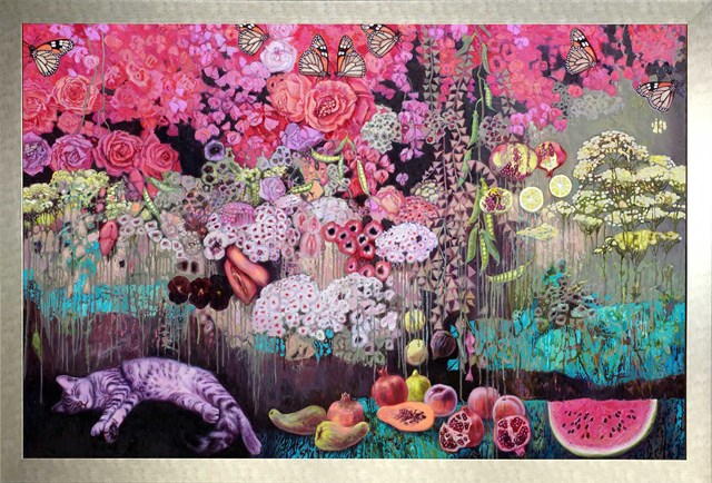 Obraz do salonu artysty Joanna Sierko-Filipowska pod tytułem Zapach wieczoru dla Klimta 