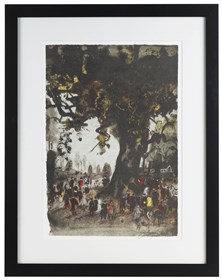 Grafika do salonu artysty Józef Wilkoń pod tytułem Ilustracja do "Pana Tadeusza"