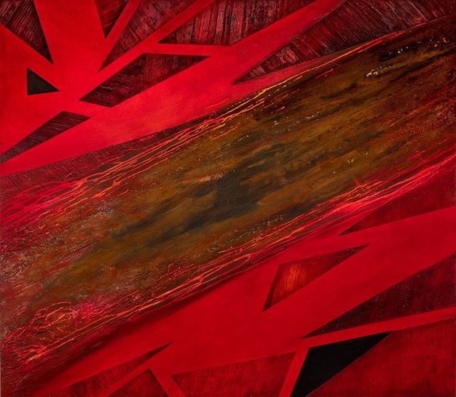 Obraz do salonu artysty Joanna Roszkowska pod tytułem RAGED