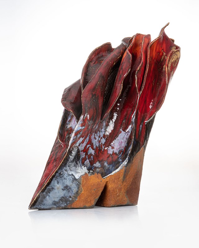 Rzeźba do salonu artysty Joanna Roszkowska pod tytułem FIRE