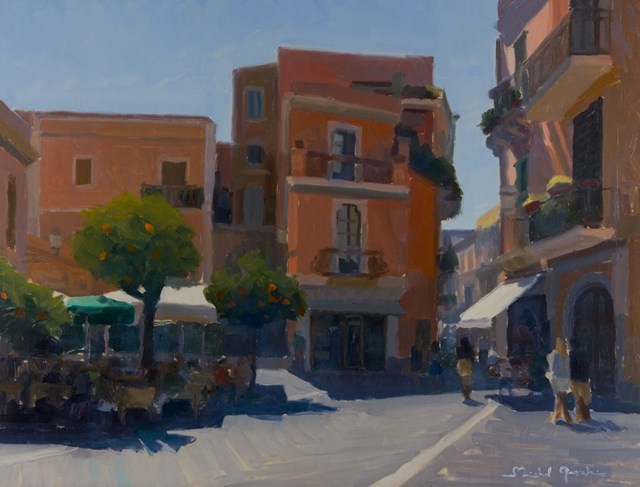 Obraz do salonu artysty Michał Janicki pod tytułem Taormina, Sicilia