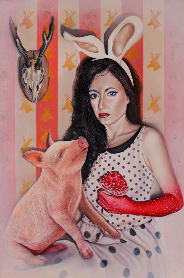 Obraz do salonu artysty Marta Julia Piórko pod tytułem bez tytułu