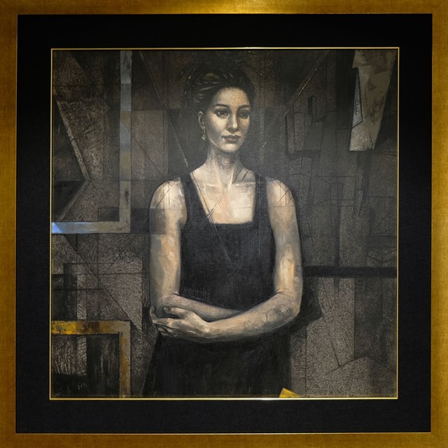 Obraz do salonu artysty Mira Skoczek-Wojnicka pod tytułem Portret