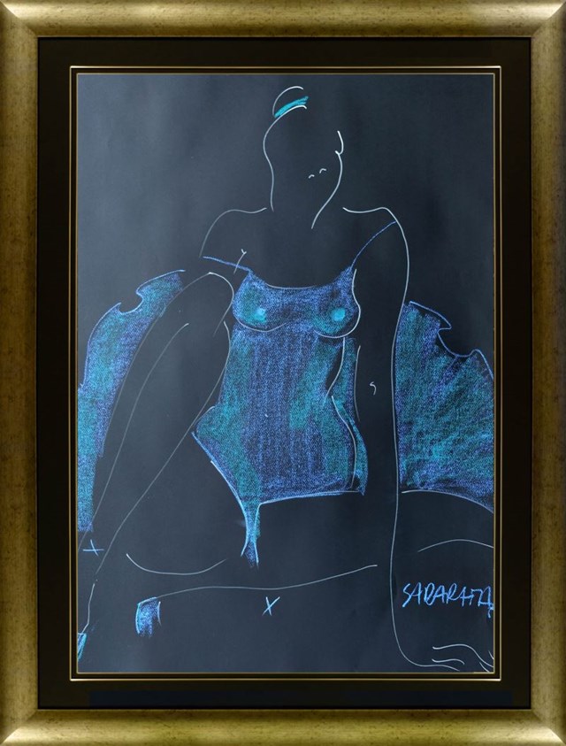 Obraz do salonu artysty Joanna Sarapata pod tytułem Portret Balleriny 1