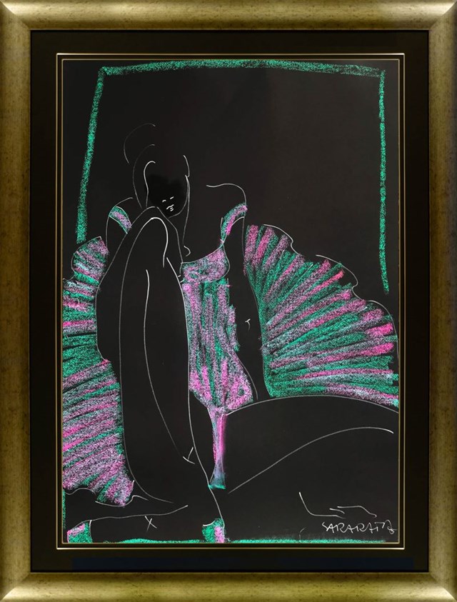 Obraz do salonu artysty Joanna Sarapata pod tytułem Ballerina IV